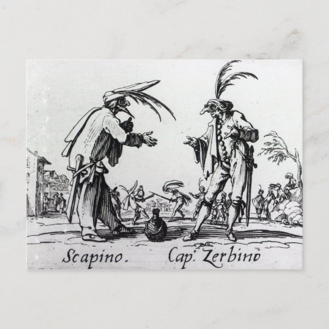 Balli de Sfessania, c.1622 2 Postcard (Front)