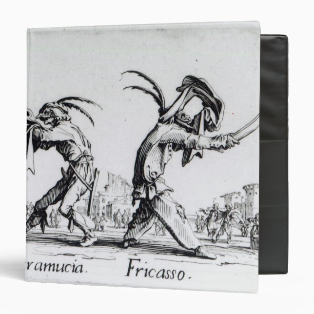 Balli de Sfessania, c.1622 Binder (Front/Inside)