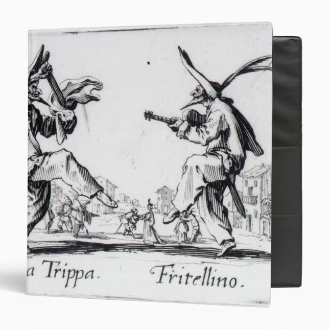 Balli de Sfessania, c.1622 Binder (Front/Inside)