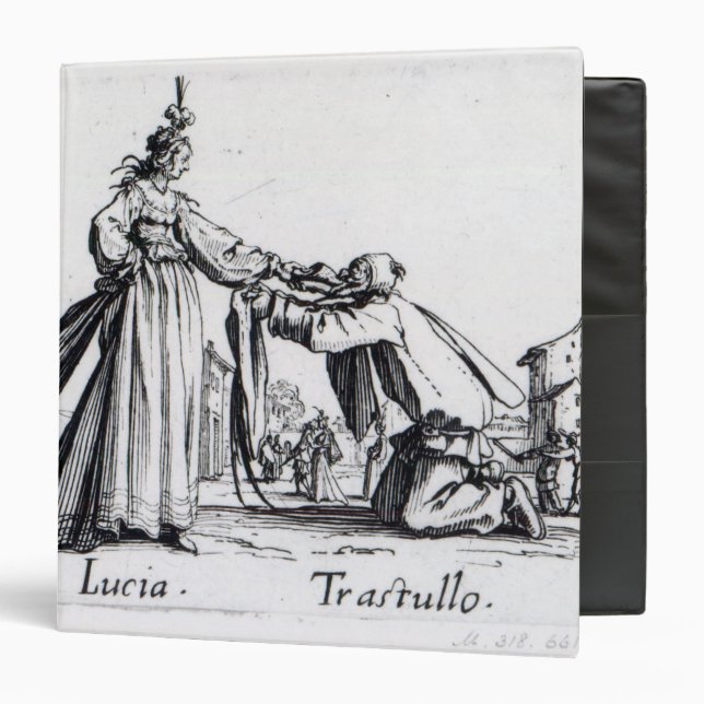 Balli de Sfessania, c.1622 Binder (Front/Inside)