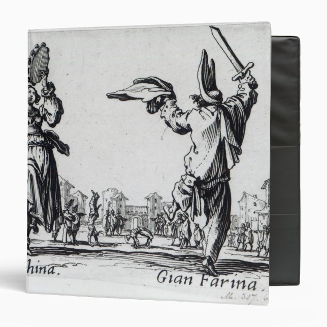 Balli de Sfessania, c.1622 Binder (Front/Inside)