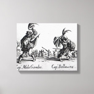 Balli de Sfessania, c.1622 Canvas Print