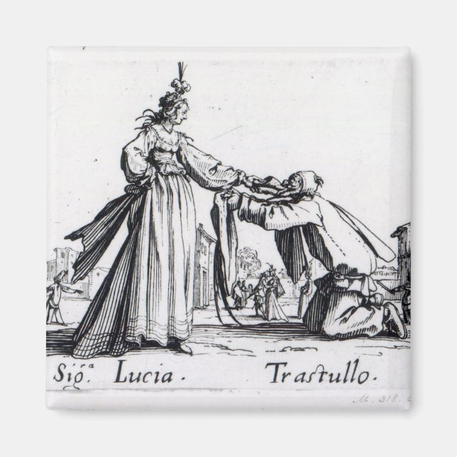 Balli de Sfessania, c.1622 Magnet (Front)
