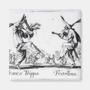 Balli de Sfessania, c.1622 Magnet