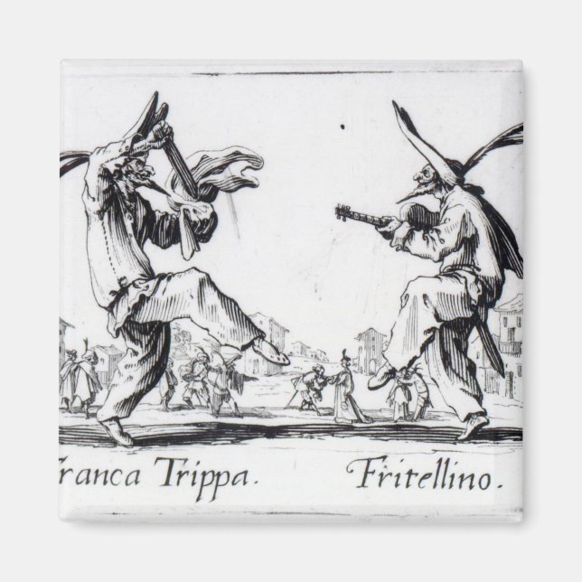 Balli de Sfessania, c.1622 Magnet (Front)