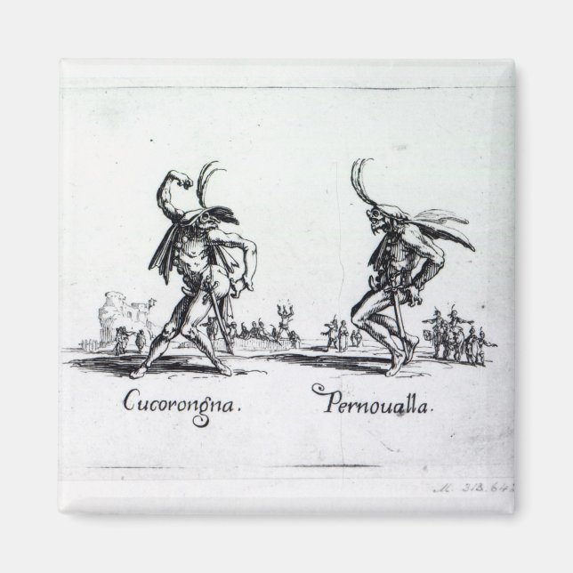 Balli de Sfessania, c.1622 Magnet (Front)