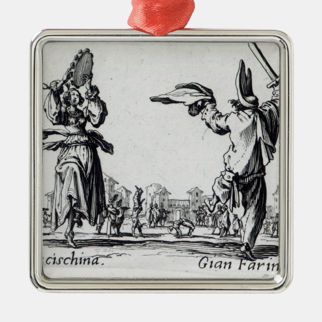 Balli de Sfessania, c.1622 Metal Ornament (Front)