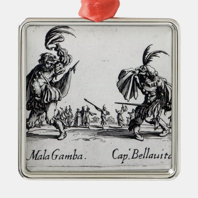 Balli de Sfessania, c.1622 Metal Ornament (Front)