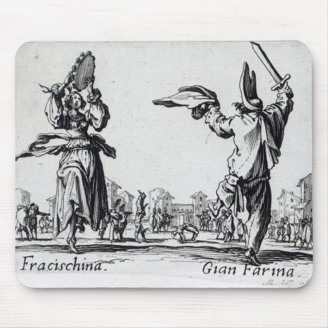 Balli de Sfessania, c.1622 Mouse Pad (Front)