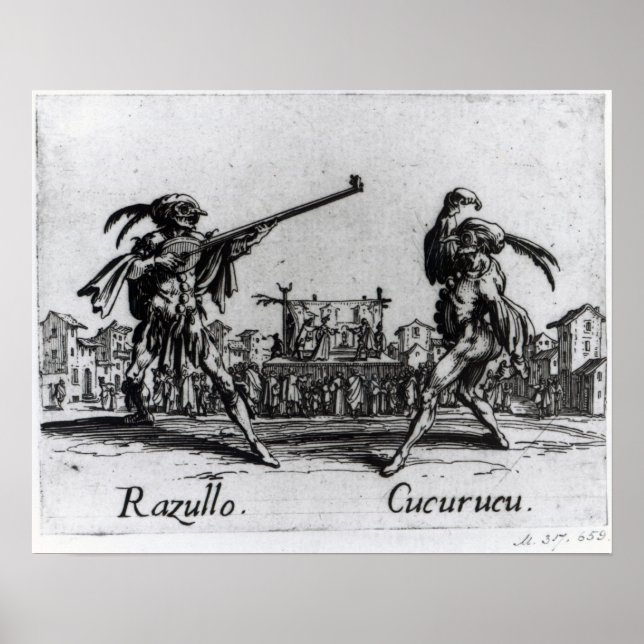 Balli de Sfessania, c.1622 Poster (Front)