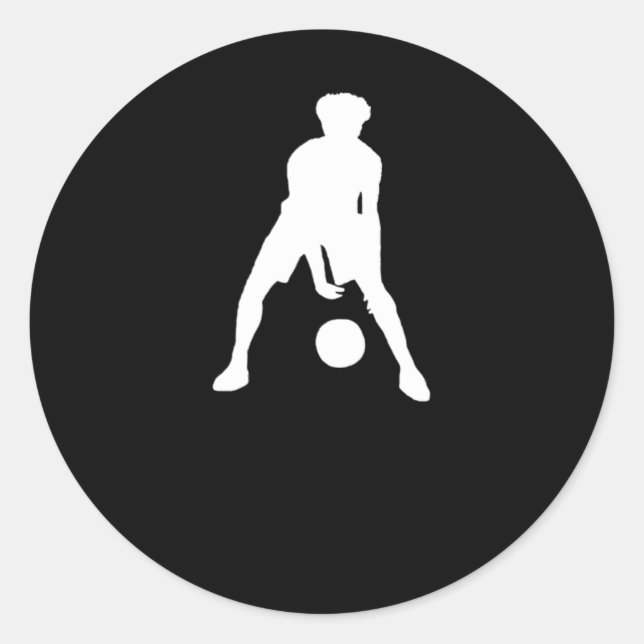 Ballin  classic round sticker (Front)