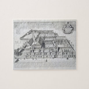 Balliol College, Oxford, from 'Oxonia Illustrata', Jigsaw Puzzle