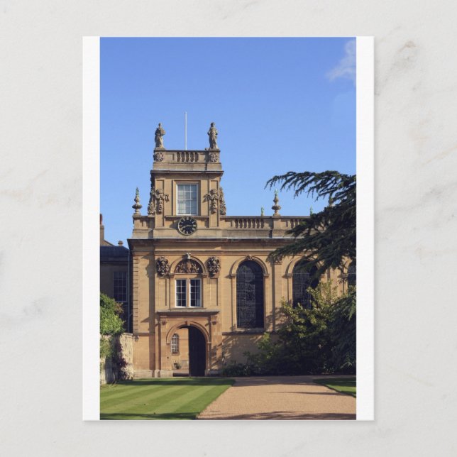 Balliol College Oxford Postcard (Front)