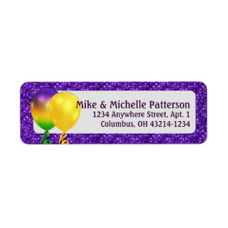 Balloirs Mardi Gras Party & Style Parties scintill