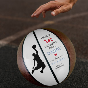 Ballon De Basket 1ère Fête des pères   Basket-ball papa