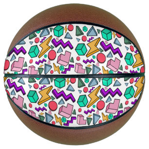 Ballon De Basket 80s esthétique Vintage rétro