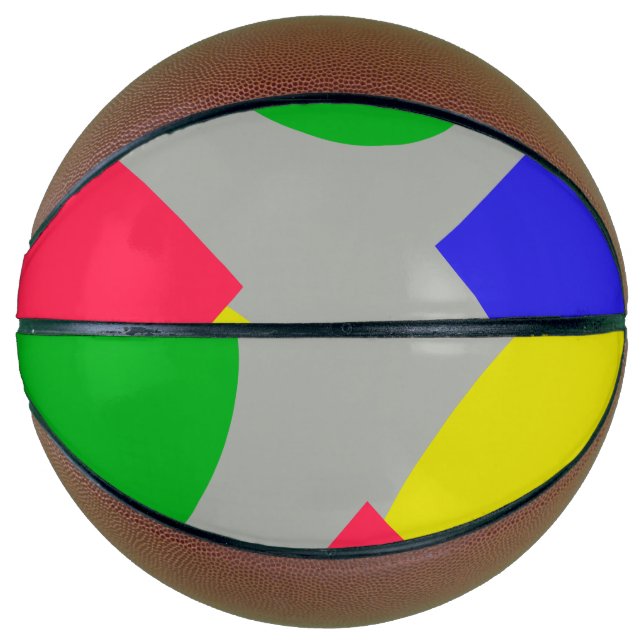 Ballon De Basket Abstrait (Devant)