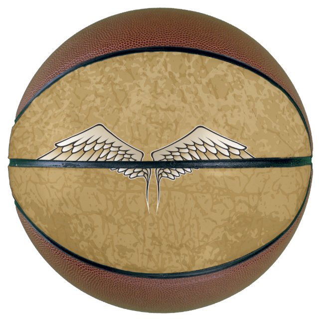 Ballon De Basket Ailes beiges (Devant)