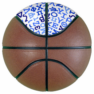 Ballon De Basket alphabet grec