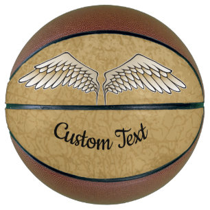 Ballon De Basket Basket-ball Beige Wings