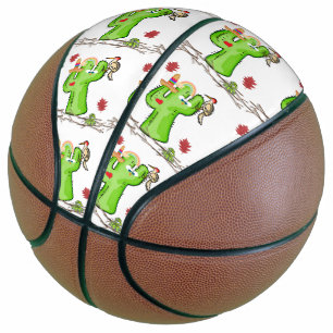 Ballon De Basket Basket-ball Cactus Bird