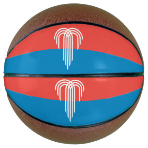 Ballon De Basket Basket-ball complet avec drapeau de Kansas City