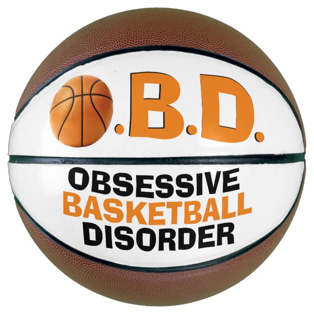 Ballon De Basket Basket-ball complet personnalisé OBD (Devant)