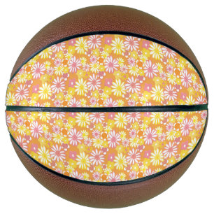 Ballon De Basket Basket-ball Daisies d'été