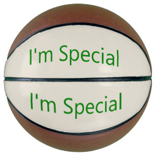 Ballon De Basket Basket-ball Je suis spécial