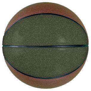 Ballon De Basket Basket-ball Moss Green Noise personnalisé