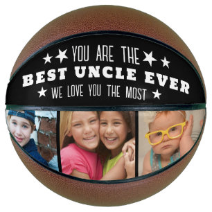 Ballon De Basket Best Uncle Ever We Love You 3 Photo Collage
