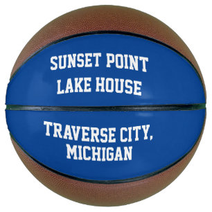 Ballon De Basket Blue Lakehouse