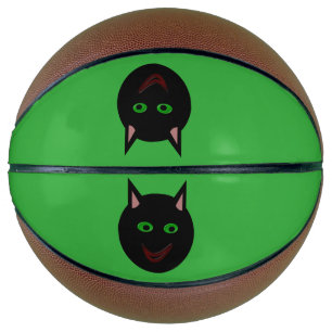 Ballon De Basket Boules de chat noir Halloween