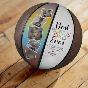 Ballon De Basket Cadeau de basketball personnalisé « Meilleur papa 