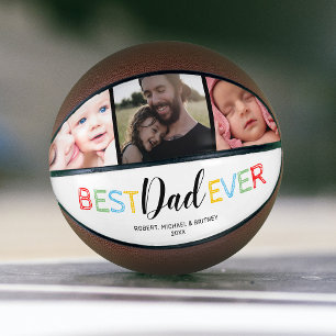 Ballon De Basket Cadeau de basketball personnalisé « Meilleur papa