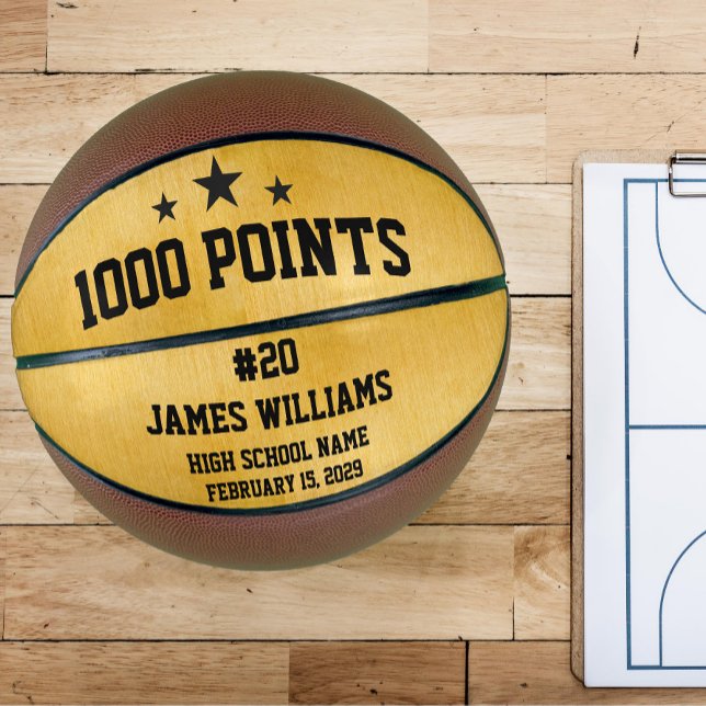 Ballon De Basket Cadeau personnalisé de 1000 points pour les joueur (Créateur téléchargé)