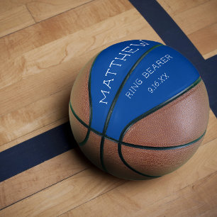 Ballon De Basket Cadeau personnalisé pour le porteur de bague de ma