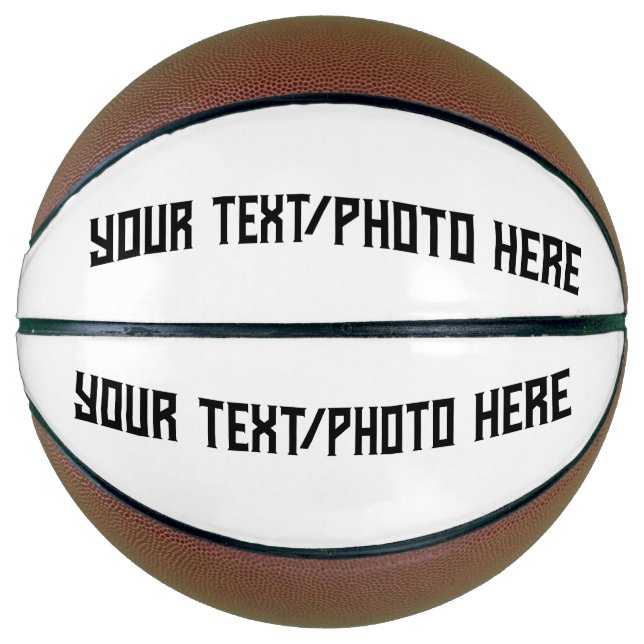Ballon De Basket Cadeau photo de l'équipe de basket-ball - Décor sp (Devant)