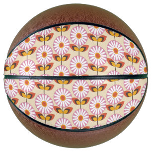 Ballon De Basket Champ rose des marguerites