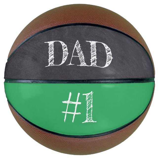 Ballon De Basket "Champion du style de rue : Custom #1 Papa Basketb (Devant)