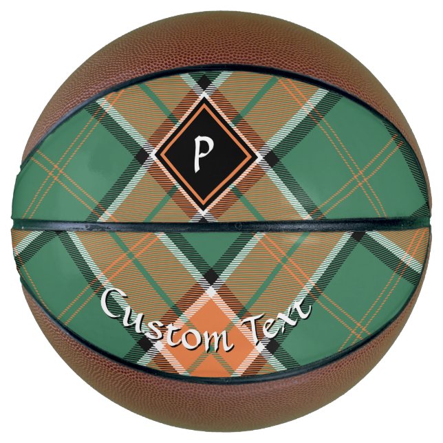 Ballon De Basket Clan Pollock Tartan Basket (Devant)