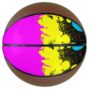 Ballon De Basket CMYK Splash