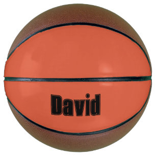 Ballon De Basket Collage de nom personnalisé Police de sport Person