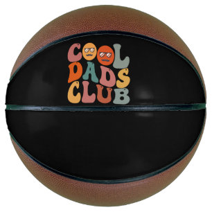 Ballon De Basket Cool Dads Club Papa Fête des pères Retro Super