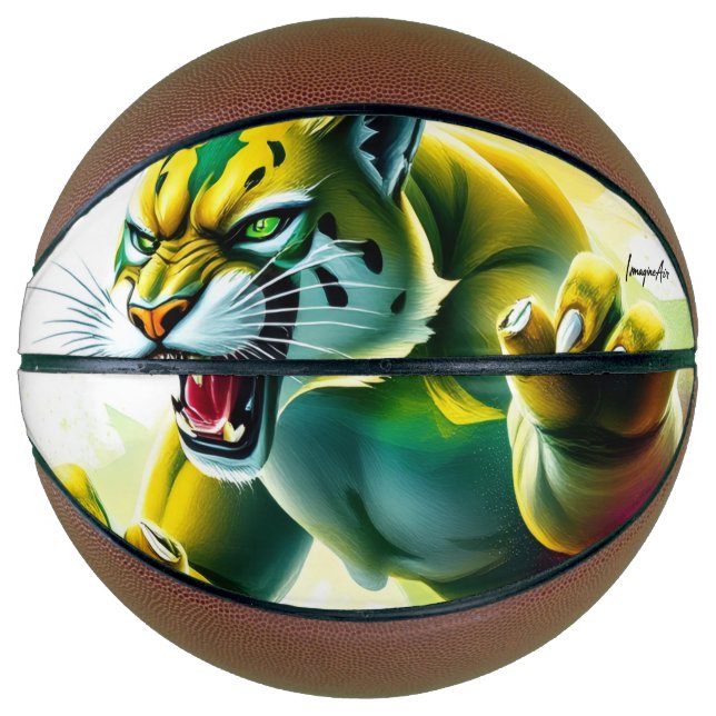 Ballon De Basket Custom Fullsize Basketball (Devant)