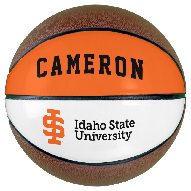 Ballon De Basket Design officiel du logo de l'Université d'État d'I (Devant)