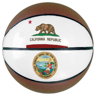 Ballon De Basket Drapeau de Californie