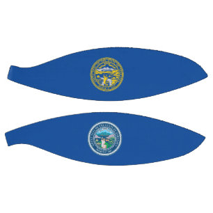 Ballon De Basket Drapeau du Nebraska