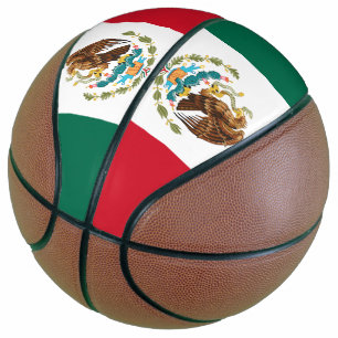 Ballon De Basket Drapeau mexicain - Drapeau mexicain