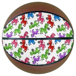 Ballon De Basket Dreamy Zebra World